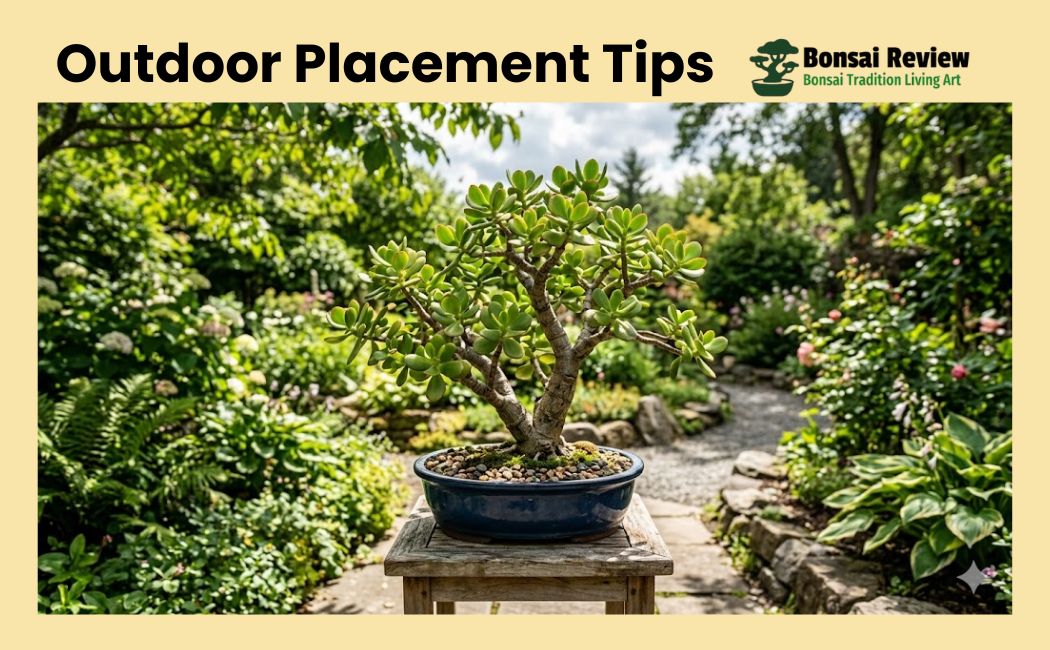 Jade Bonsai Watering Schedule and Outdoor Placement Tips