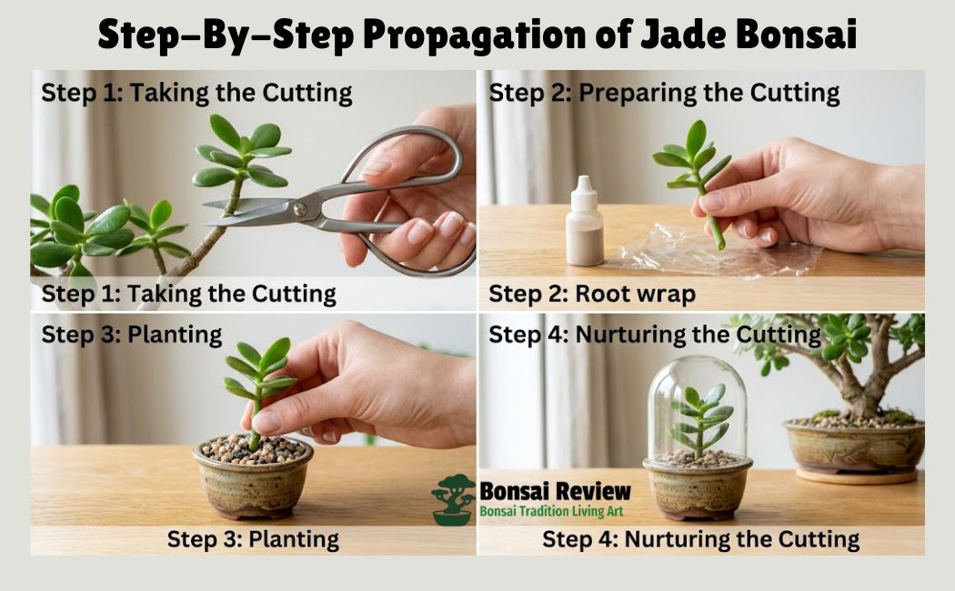 Jade Bonsai Watering Schedule and Step by Step Propagating
