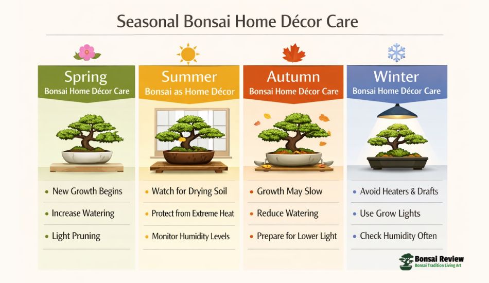 Seasonal Care: Bonsai Home Décor