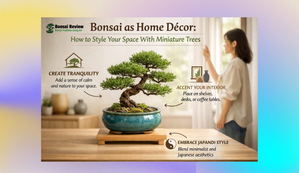 Bonsai home décor